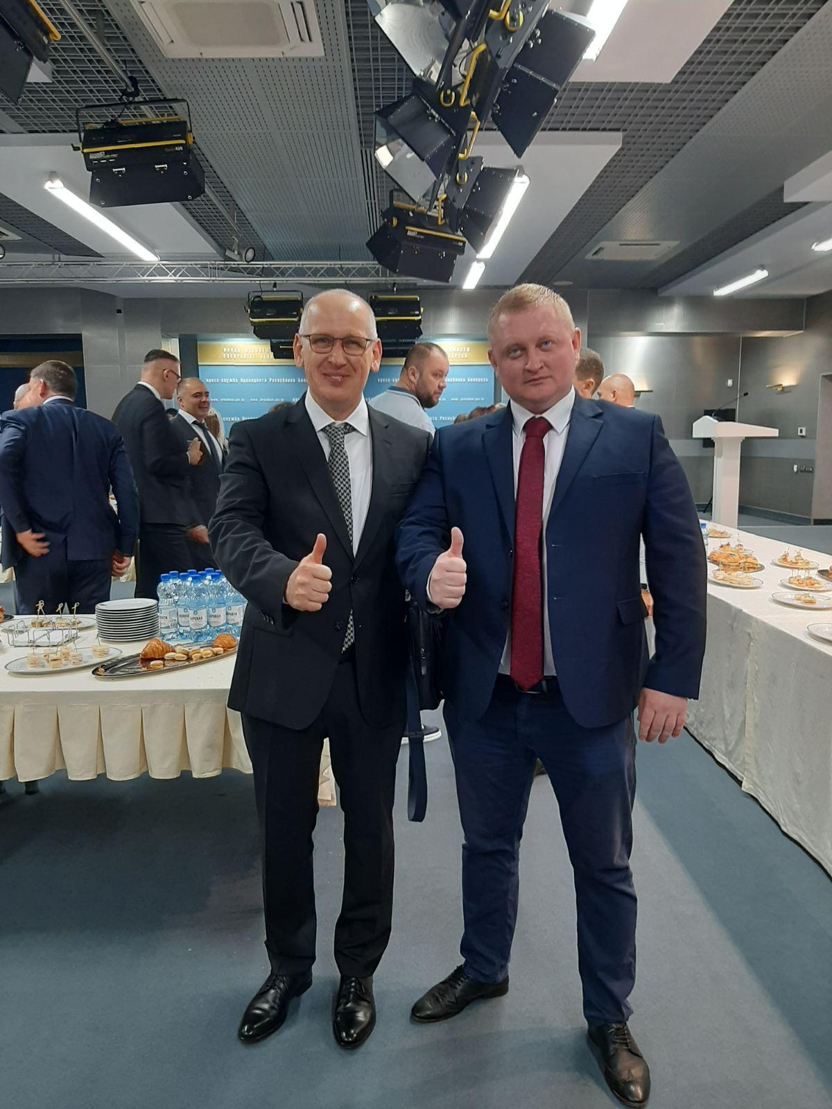С. Ю. Солодовников и политолог А. П. Шпаковский